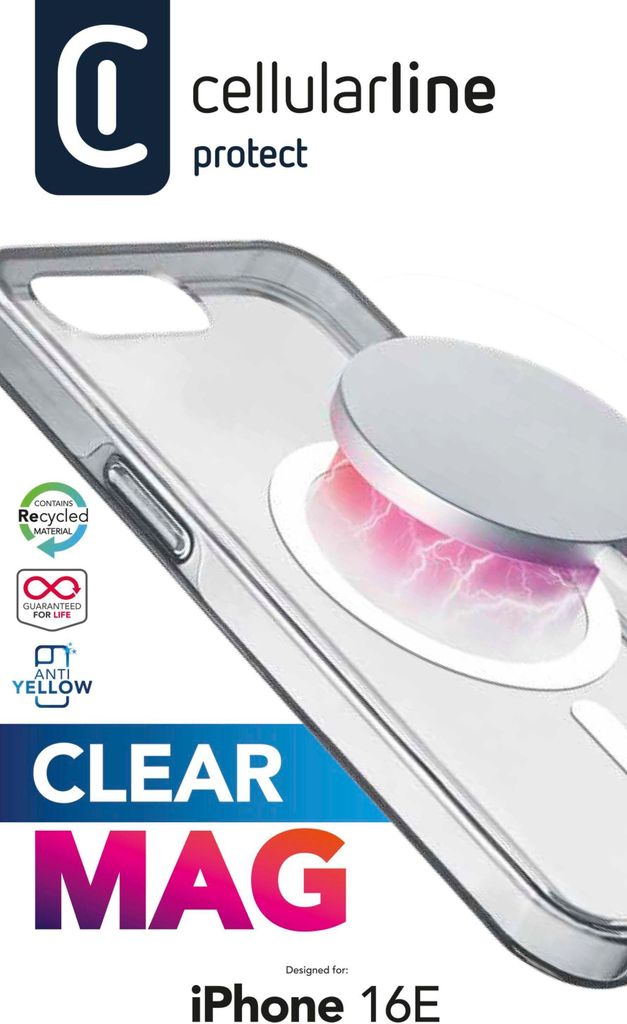 CLEAR MAG MagSafe Case für Apple iPhone 16E Clear (61097)