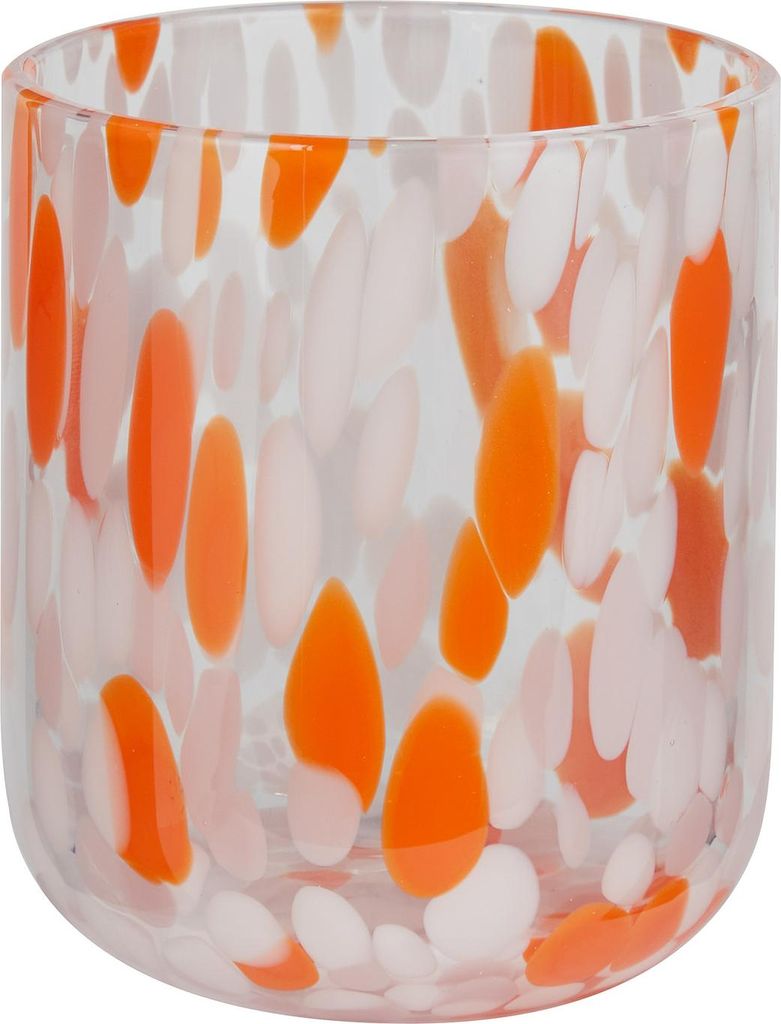 BUTLERS CONFETTI Glas orange mix