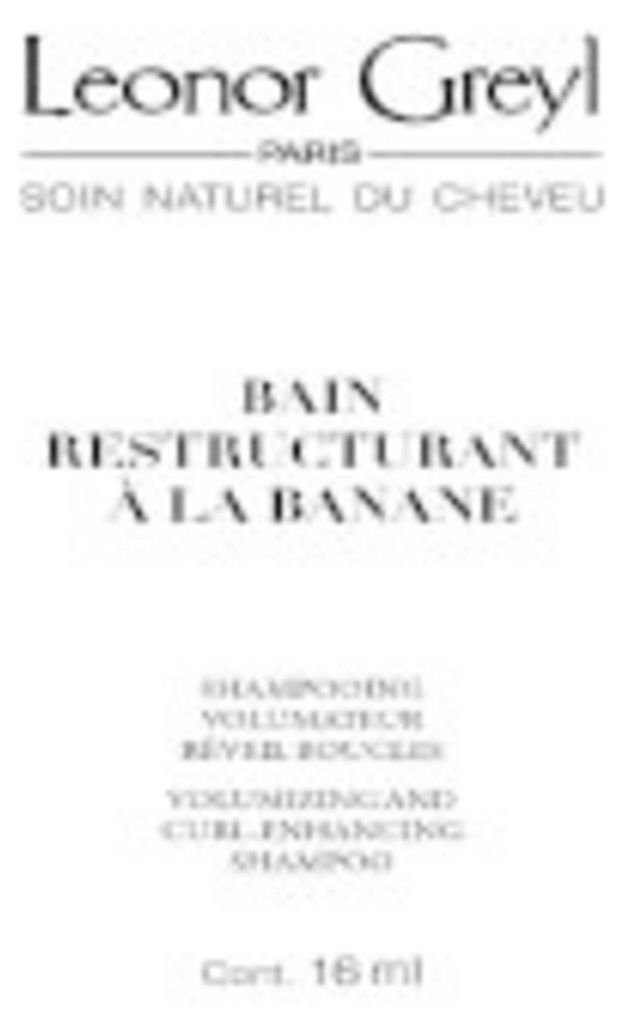 Shampoing volumisant pour cheveux "A La Banane" de Leonor Image du produit 
