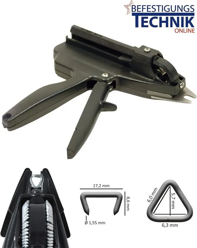 Pince à agrafes pour Bostitch RINGER 9/16 Regur DOZ Ringler Anneau R15
