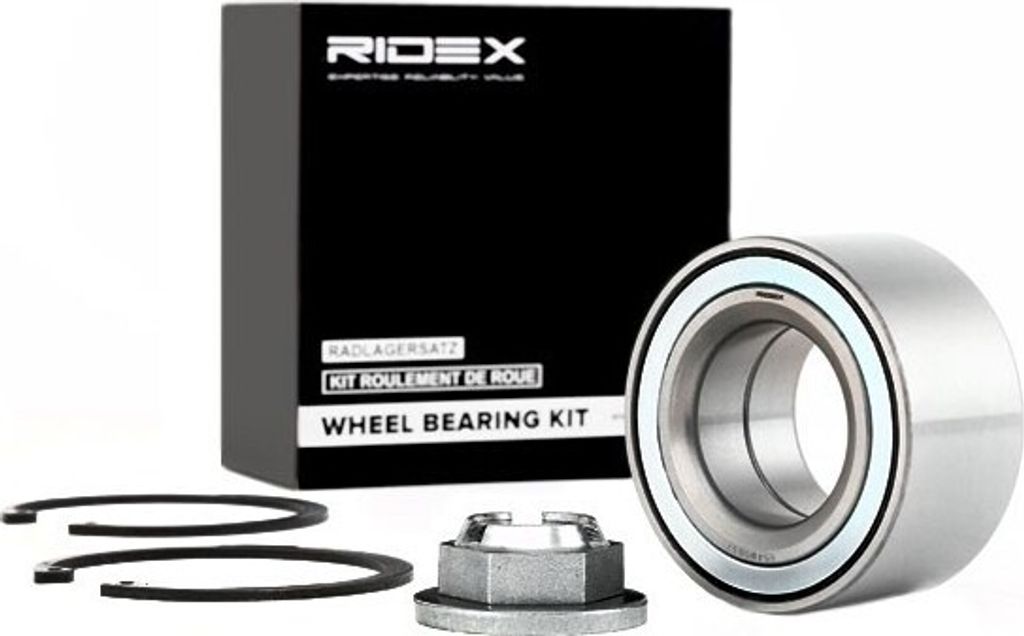RIDEX Radlagersatz Hinten Vorne für FORD MONDEO III Kombi (BWY) 75mm 654W0037