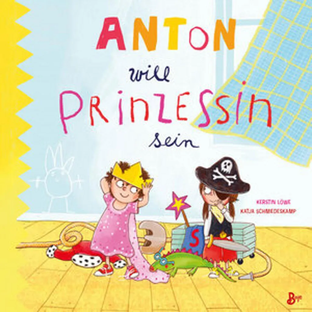 Album jeunesse Anton veut être princesse : livre pour enfants 3-6 ans