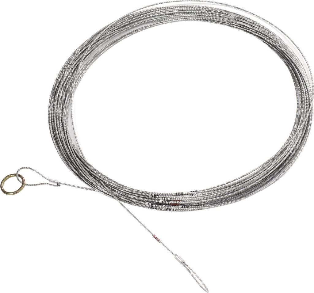 Stahldrahtseil Gute Flexibilit?t Robustes Kabel mit Wellkonstruktion 30m/98,4 Fu?