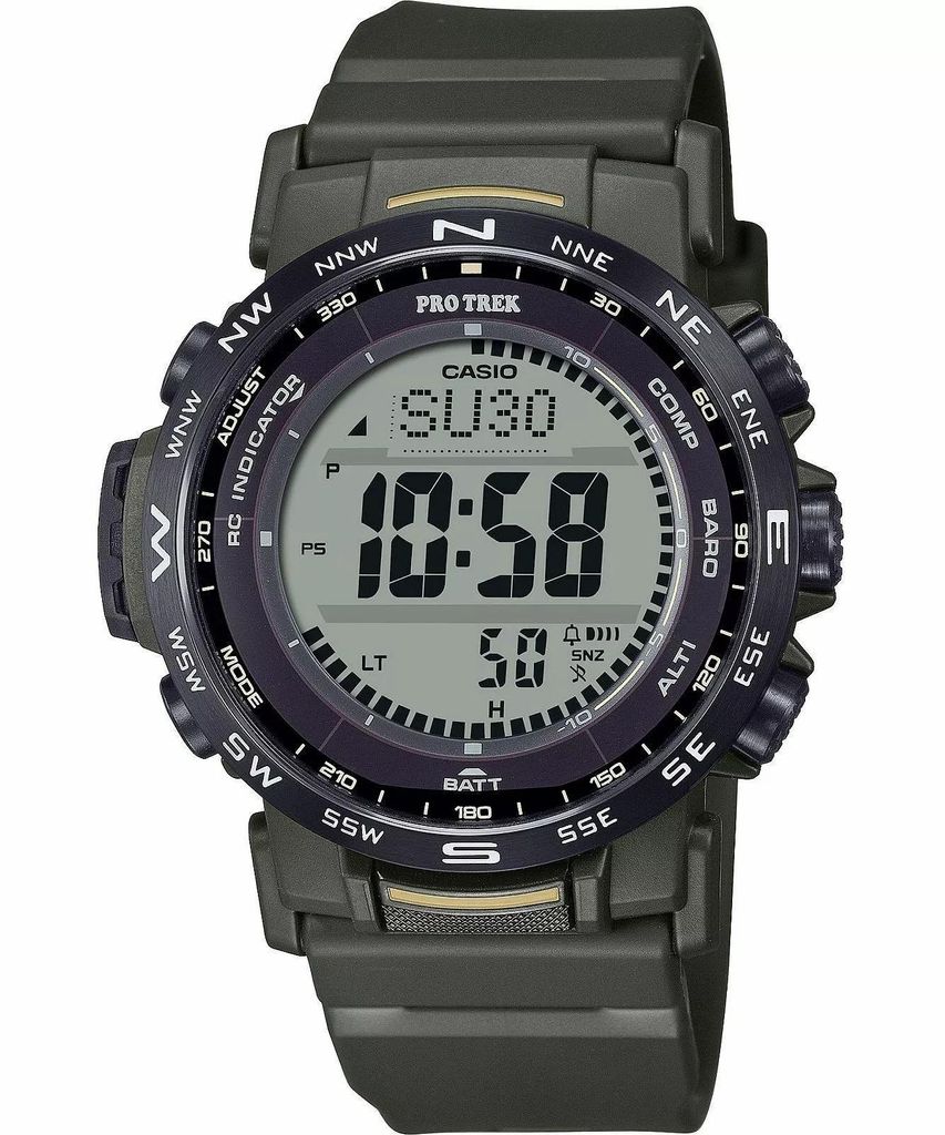 Casio PRW-35 Serie. Zonnestralen-aangedreven herenhorloge Productafbeelding 