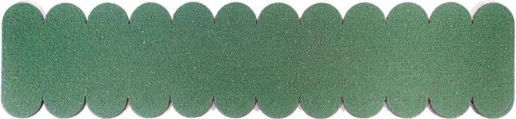 3 Streifen Dachschindeln Rund (41 mm) - First grün