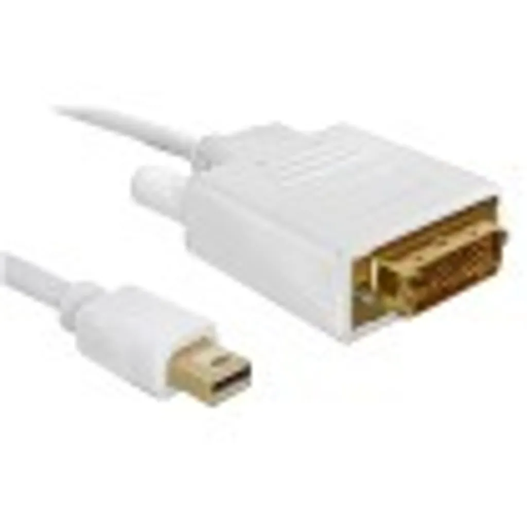 Câble Mini DisplayPort vers DVI Numérique avec Connecteurs Plaqués Or - 3