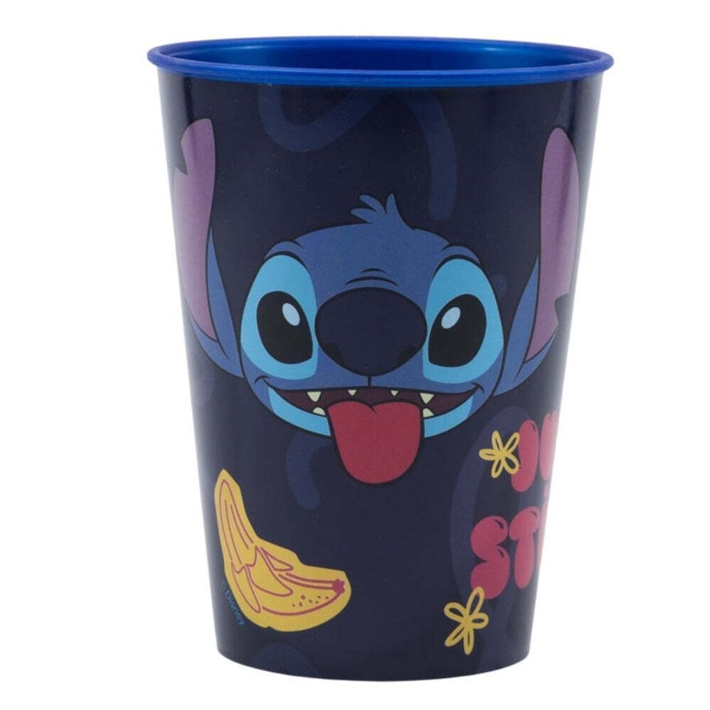Disney, tazza per bambini da 260 ml con motivo Stitch, blu Immagine del prodotto 