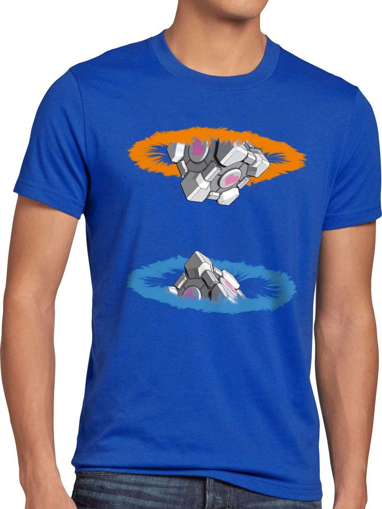 style3 Companion Cube Herren T-Shirt