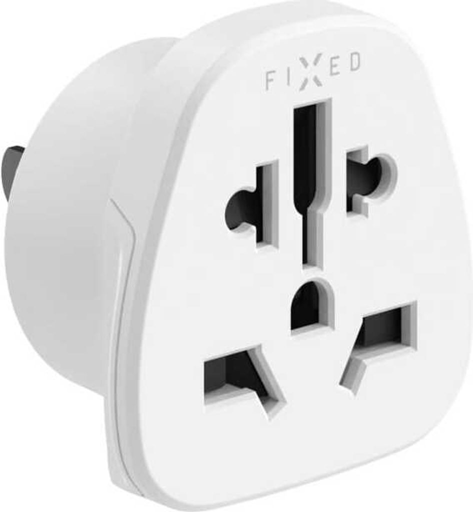 Adapter / Reisestecker, Adapter Europa auf USA, Japan, 3750W, Fixed World to US, Weiß