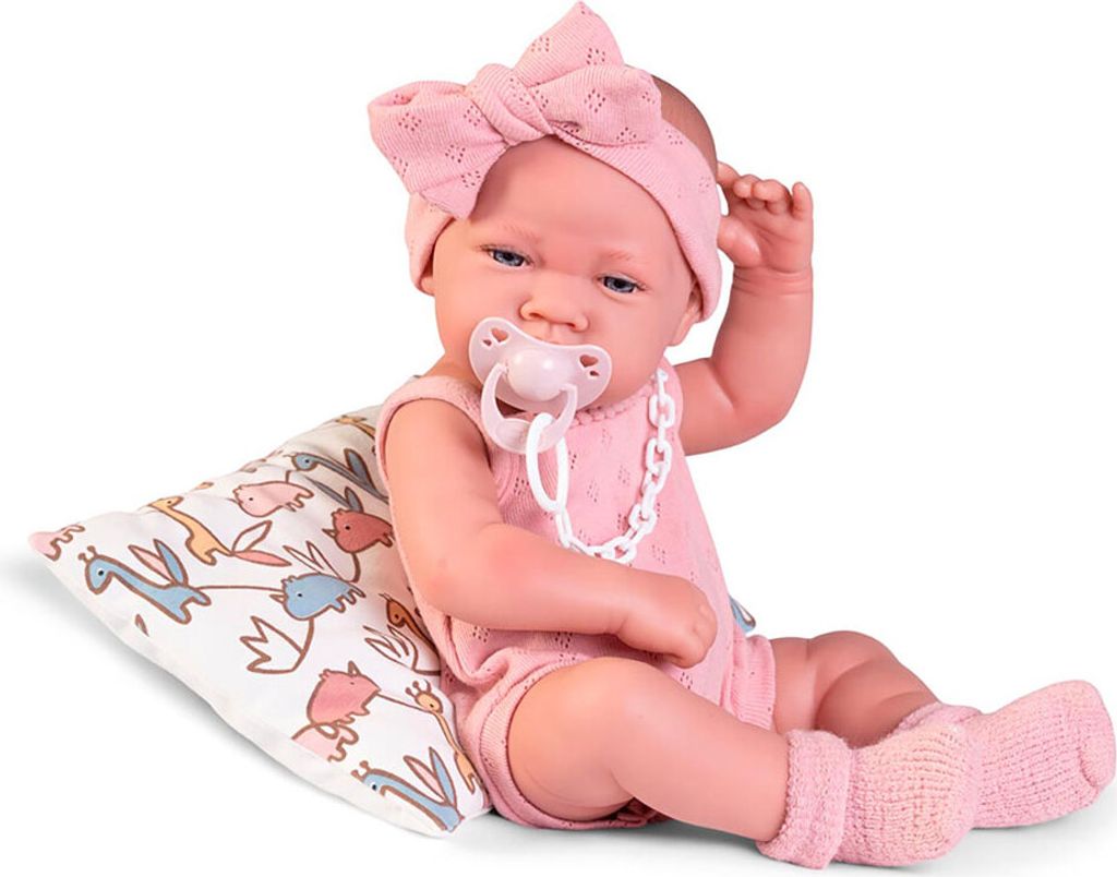 Antonio Juan Newborn Baby Dolls Pyjamas - Vinyl Sexed Body 42 cm - Pyjamas und Zubehör - Kollektion 2024 - Ref. 50410 ANTONIO JUAN