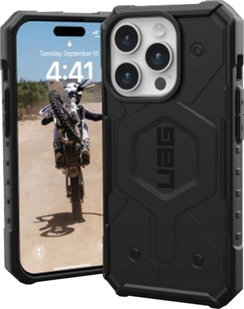 Etui Uag Pathfinder Magsafe Do Iphone 15 Pro Max - Czarne Immagine del prodotto 
