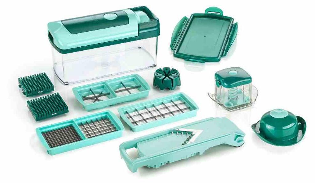 Genius Nicer Dicer Fusion, Grün, 2,5 l, 310 mm, 182 mm, 230 Produktbild 