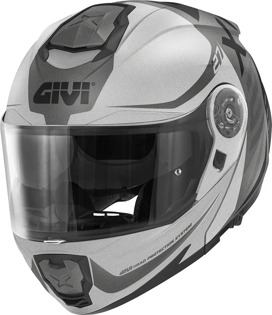 GIVI X27 Dimension Casque Modulable Double Homologation Noir Mat XL