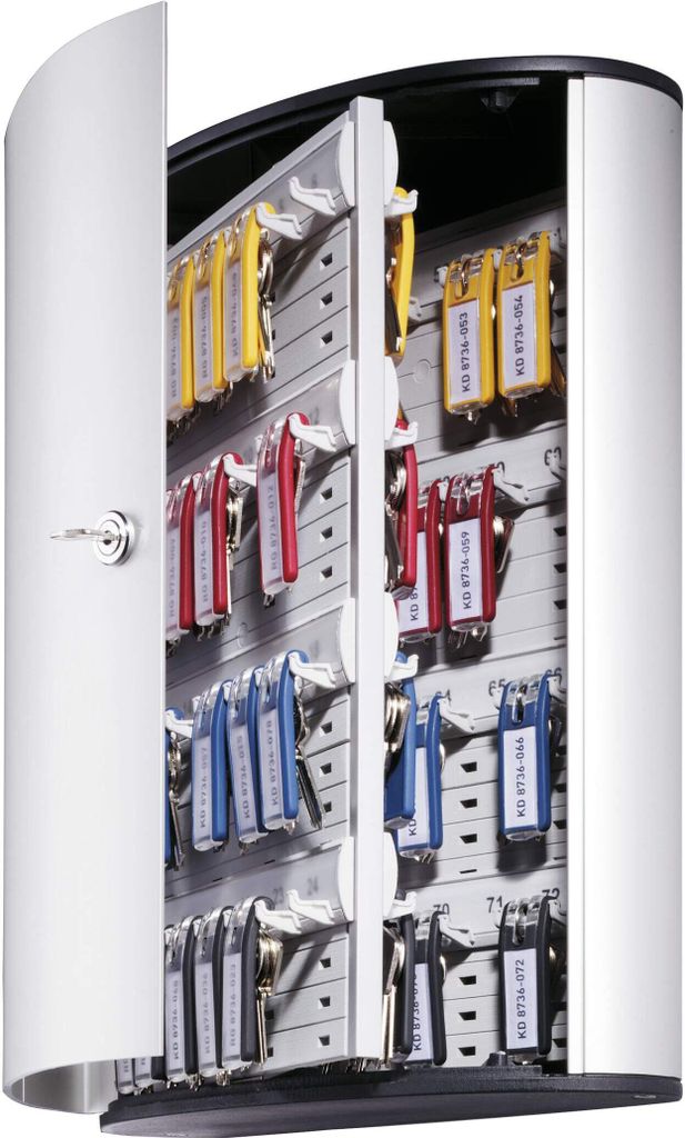 DURABLE Schlüsselkasten Key Box 72 für 72 Schlüssel silber Produktbild 