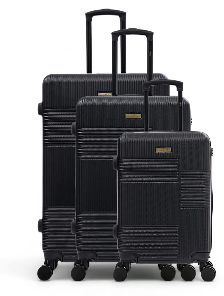 Ensemble 3 Valises LIVIA pour Voyages en Famille et Longs Séjours