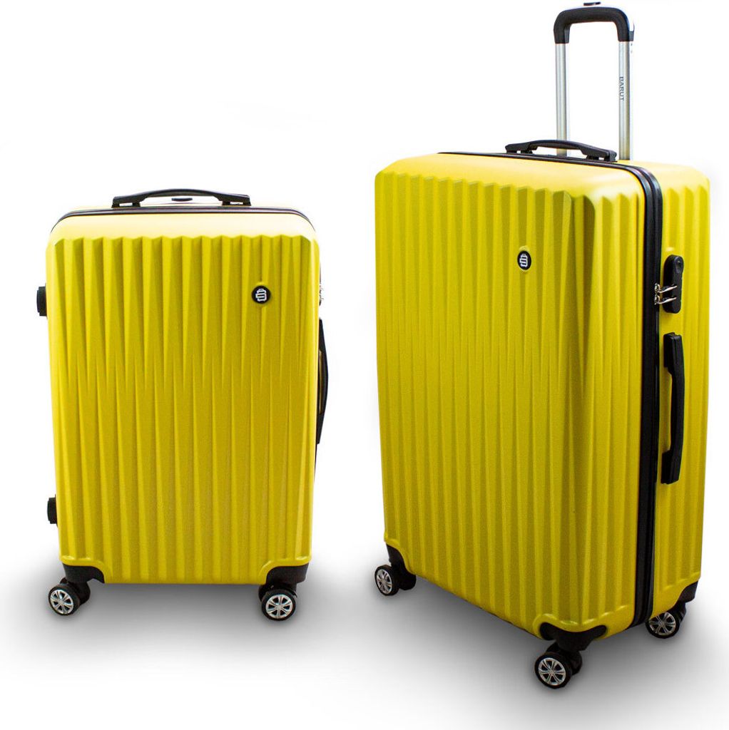 Barut Reisekofferset General 2-teilig L + XL Gelb MS-17276 Produktbild 