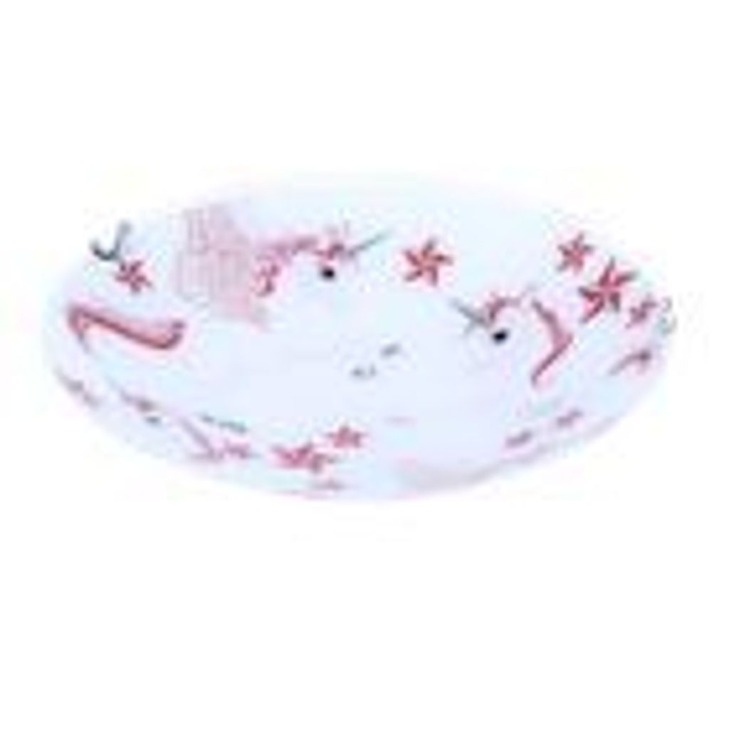 Kinder Deckenlampe, Einhorn, rosa-weiß, 40 cm