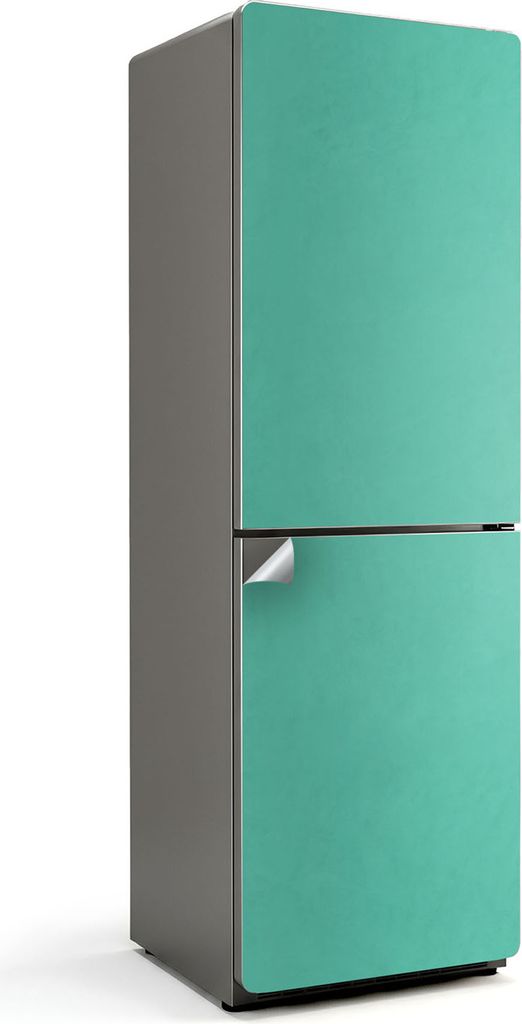 Olivgrüne Farbe – Kühlschrank Aufkleber – Klebefolie Kühlschrank – Kühlschrank Nachbildung – Kühlschrankfolie selbstklebend – Küche...