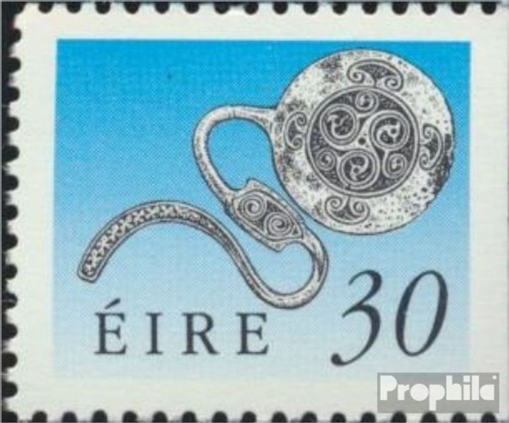Briefmarken Irland 1990 Mi 703I G gestempelt Kunst Produktbild 