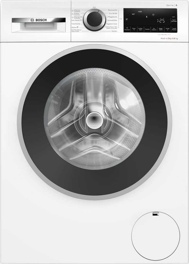 Bosch WNG24442, Frontlader, Freistehend, Weiß, Links, Produktbild 