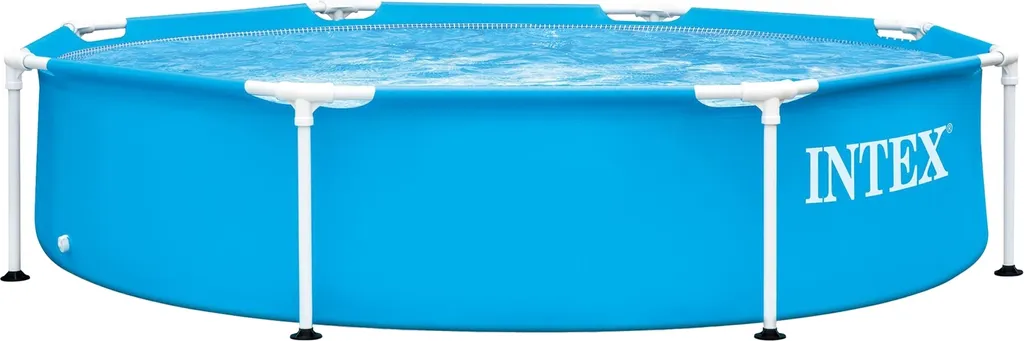 Piscine Intex Frame 244x51cm : Liner renforcé et structure en métal