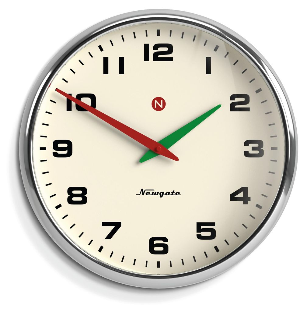 Newgate Superstore - Orologio da parete - Cromato Immagine del prodotto 