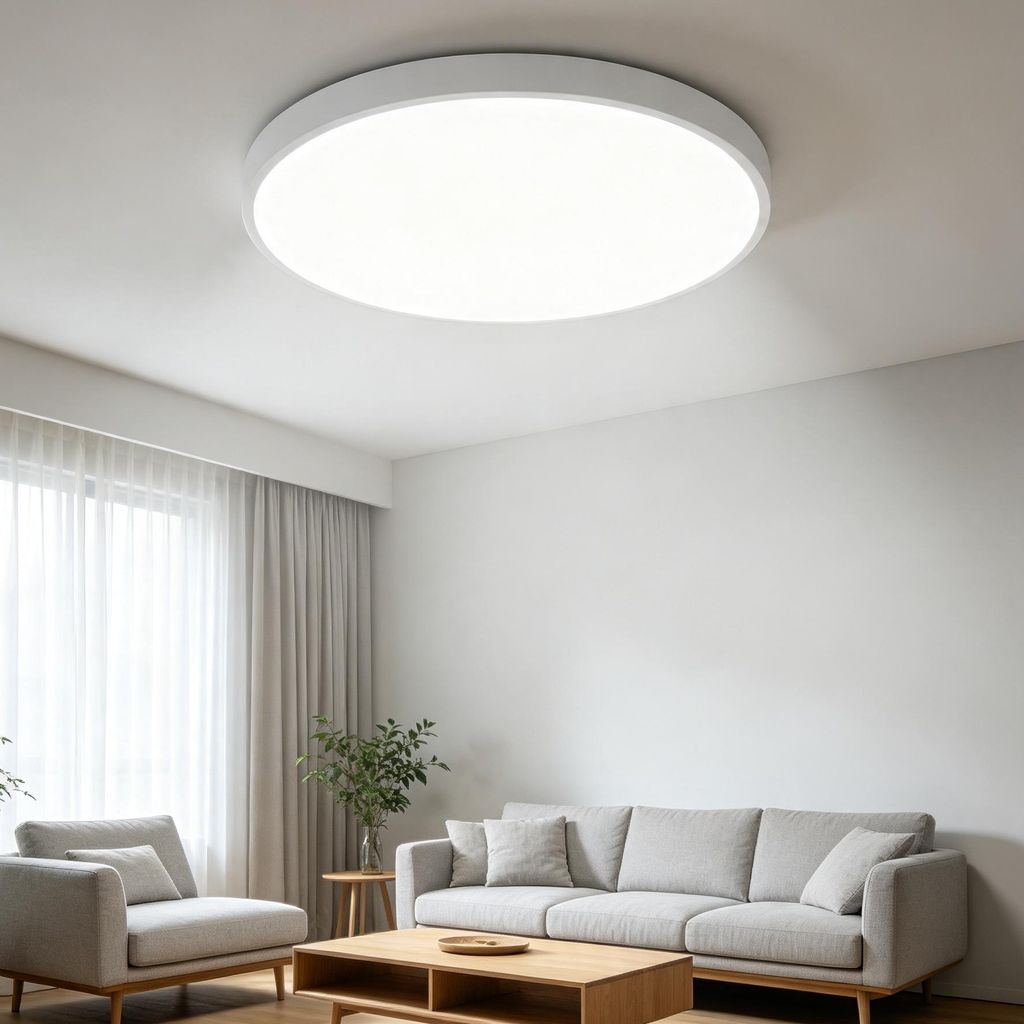 UISEBRT LED plafondlamp, 48W, daglichtwit, IP44, geschikt Productafbeelding 