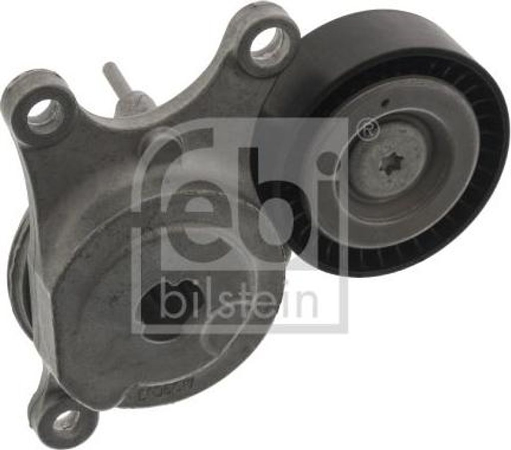 FEBI BILSTEIN 100625 Riemenspanner, Keilrippenriemen OE A2702000070 kompatibel mit A-Klasse, B-Klasse, CLA, GLA-Klasse, GLB, Clio, Modus