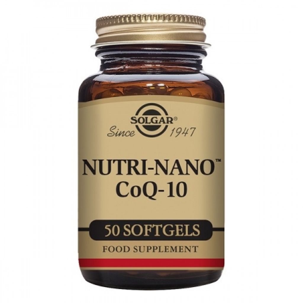 Solgar Nutri-Nano Coenzyme Q10 3.1x 50 Softgels