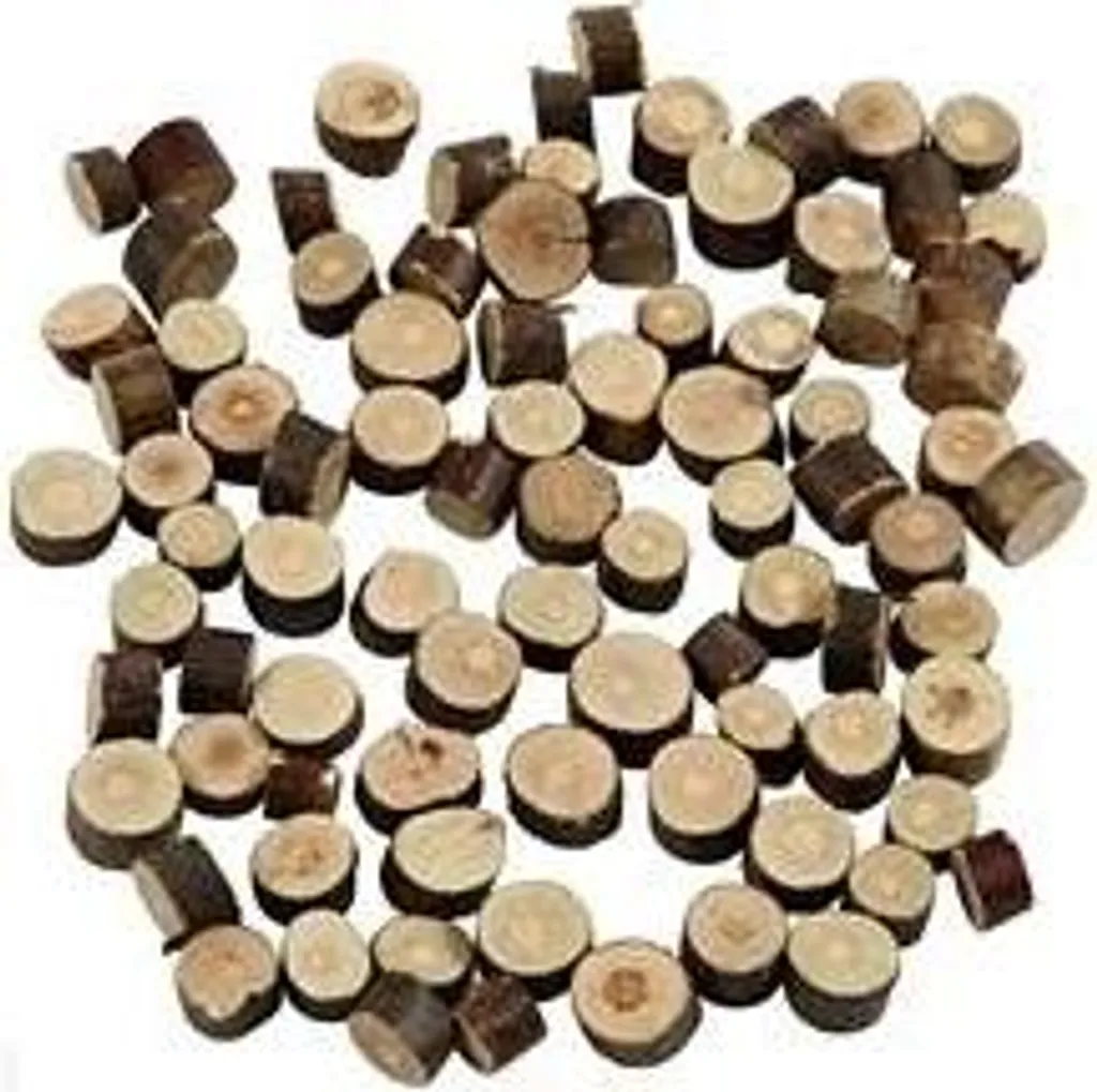 Disques décoratifs Creativ Company en bois naturel pour loisirs créatifs