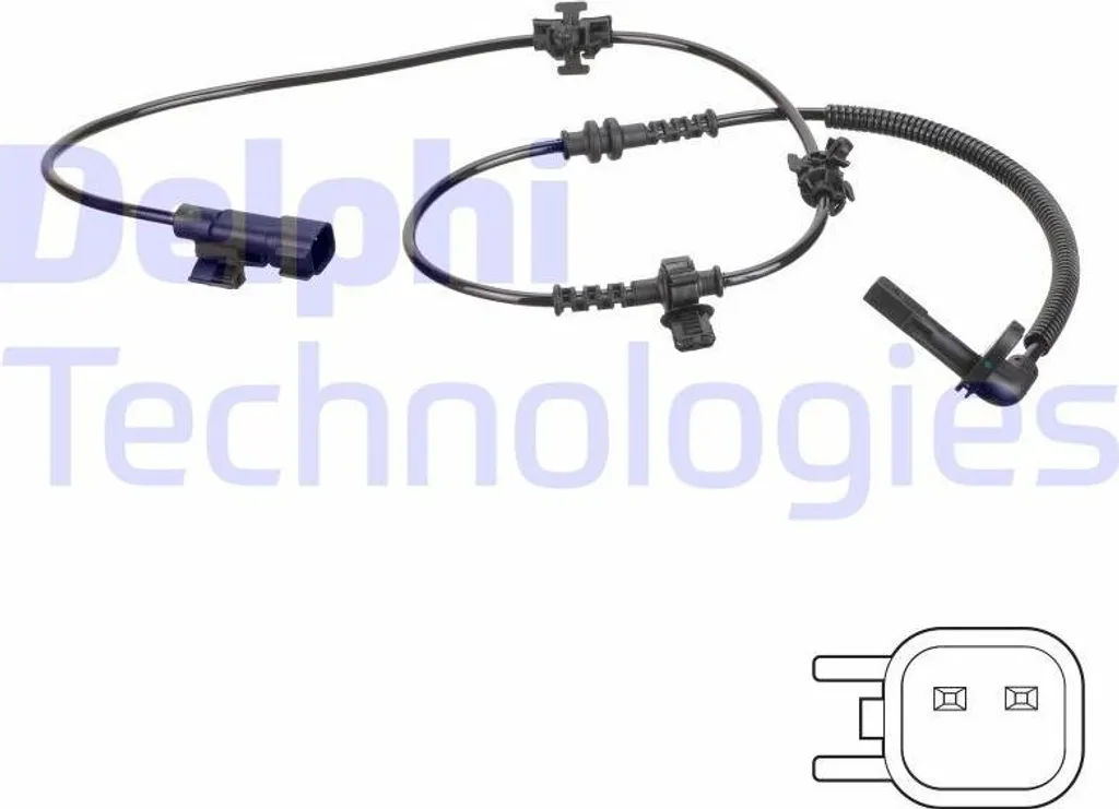 DELPHI SS20773 Sensore velocità ruota OE 13379170 compatibile con Astra K