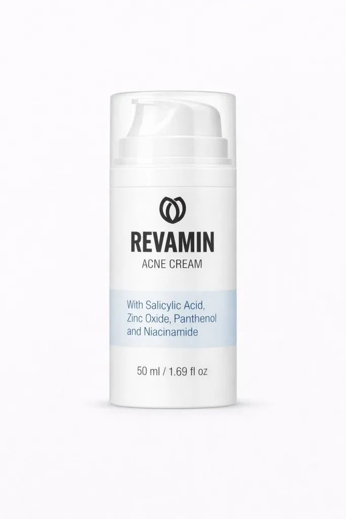 Éliminez les Imperfections du Visage avec la Crème Hydratante Revamin 50ml