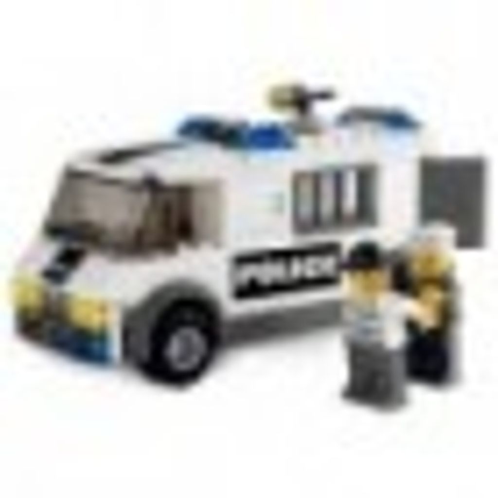 LEGO 7245 Prisoner Transport - Black/Green Sticker Version  Produktbild 