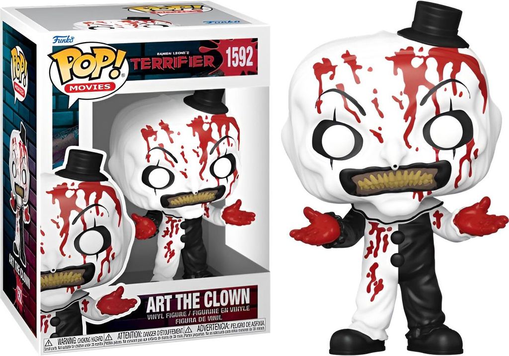 Funko Pop! Movies: Terrifier - Art the Clown (Bloody) #1592 Produktbild 