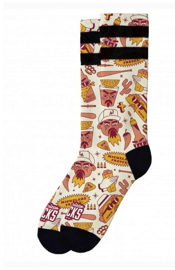 Socken American Socks Tacos and Vatos für Uni