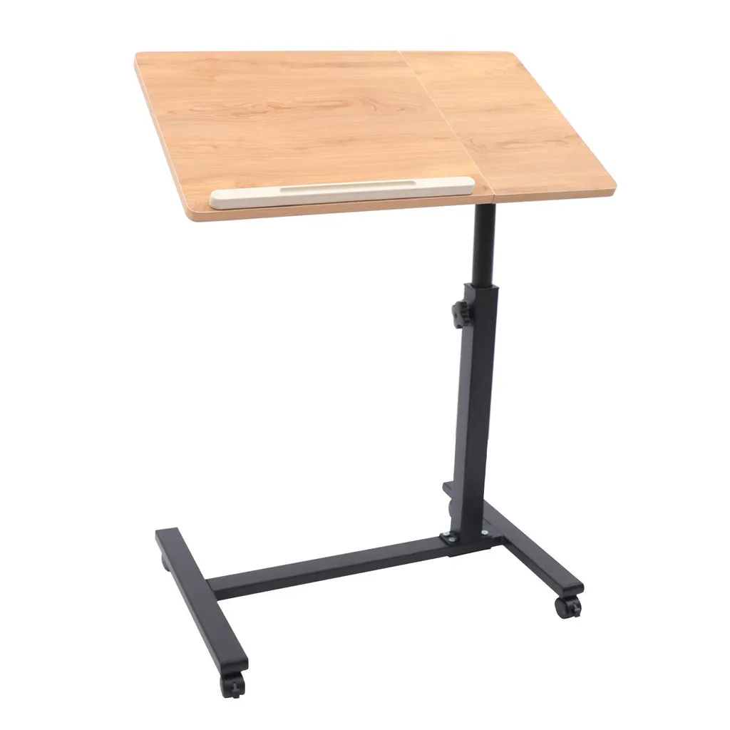 Table d'appoint pour lit et canapé support PC portable réglable mobile - 8