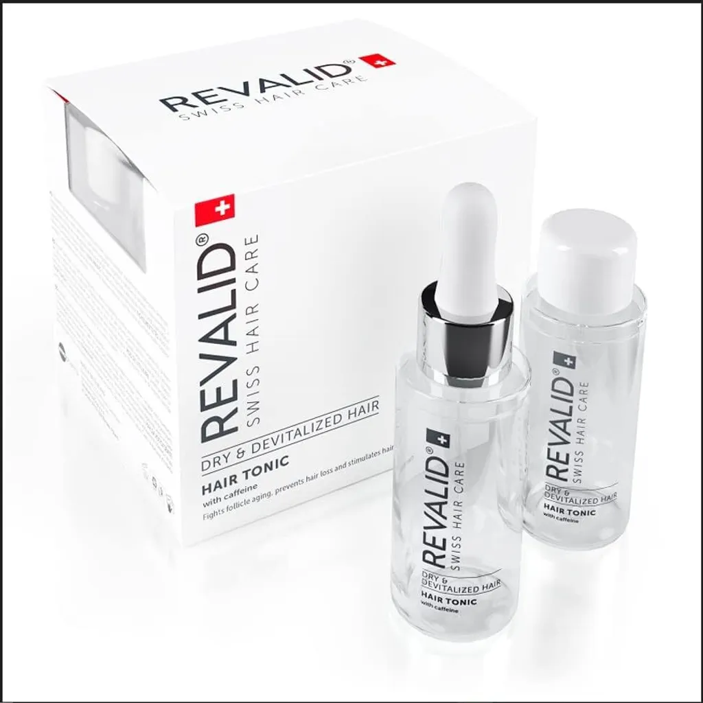 Traitement antichute Revalid Tonic caféine stimule la repousse 30ml x4