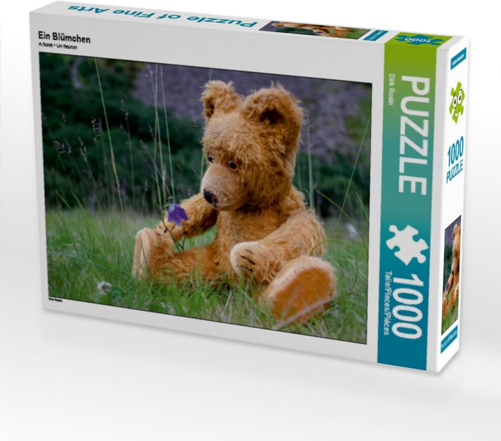 Calvendo Ein Blümchen 1000 Teile Puzzle quer 640x480mm, Produktbild 