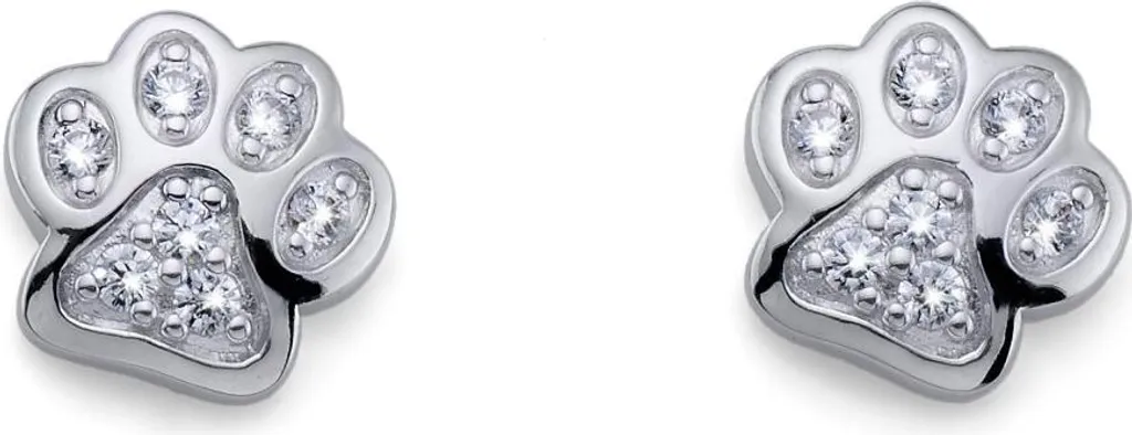 Boucles d'oreilles Packa 62230 avec zircones pour soirée et mariage