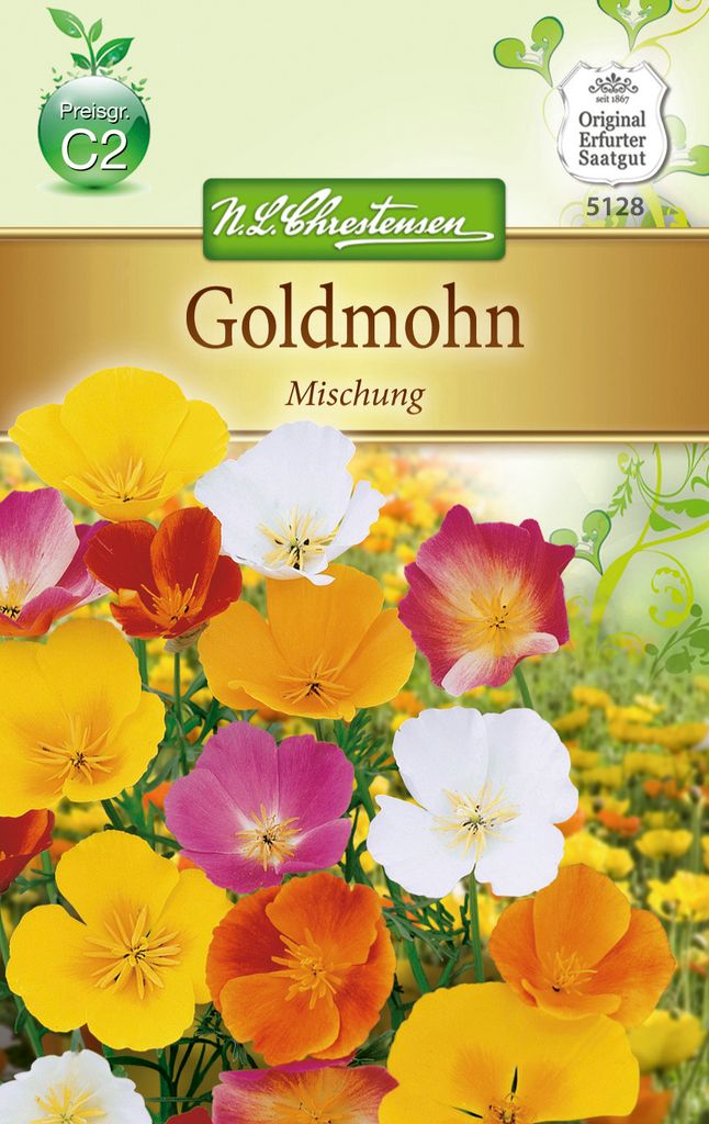 Goldmohn Mischung | Mohnsamen von N.L. Chrestensen
