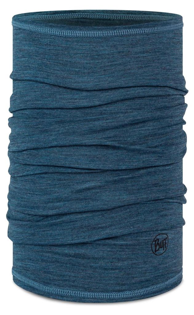 Buff Lightweight Merino Wool Multifunktionstuch Blau Produktbild 