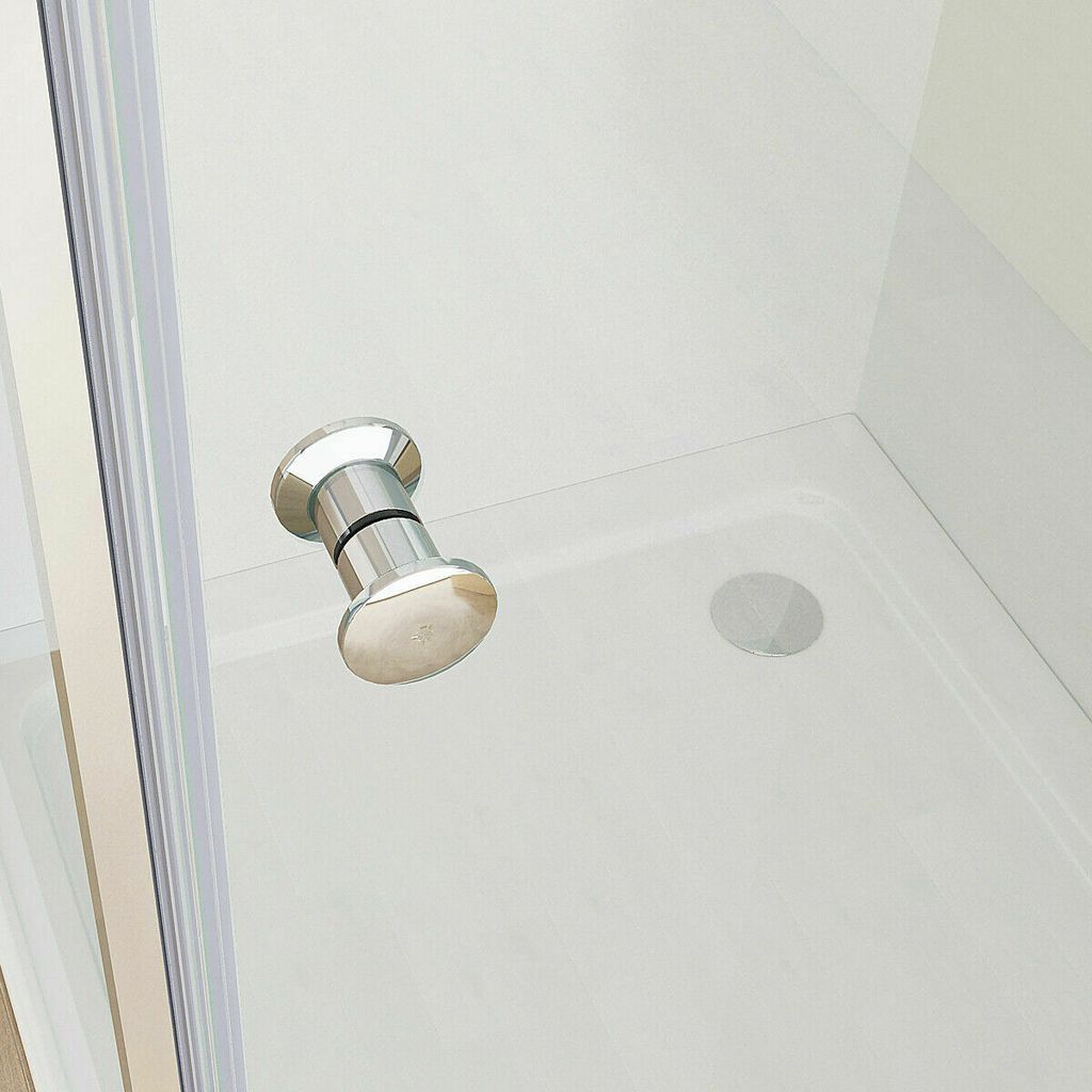 75 x 197 cm Duschabtrennung Duschwand Scharniertür Dusche Produktbild 4