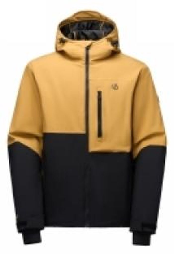 DARE 2B Heren Skijack HALFPIPE IV JK DMP628, Khaki/Zwart, Productafbeelding 