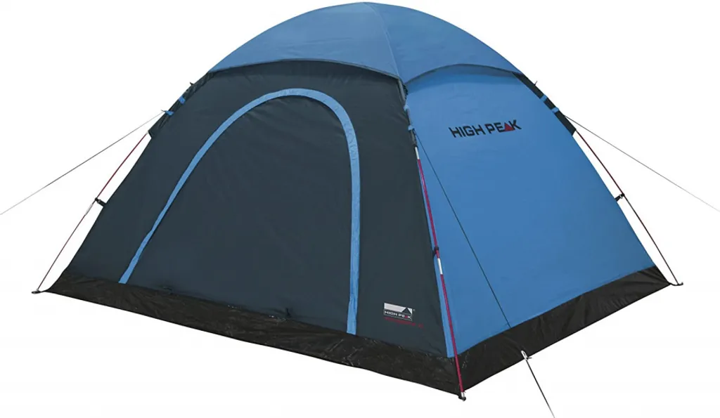 Tente de Camping Monodome XL High Peak Bleue avec Montage Rapide Iglu