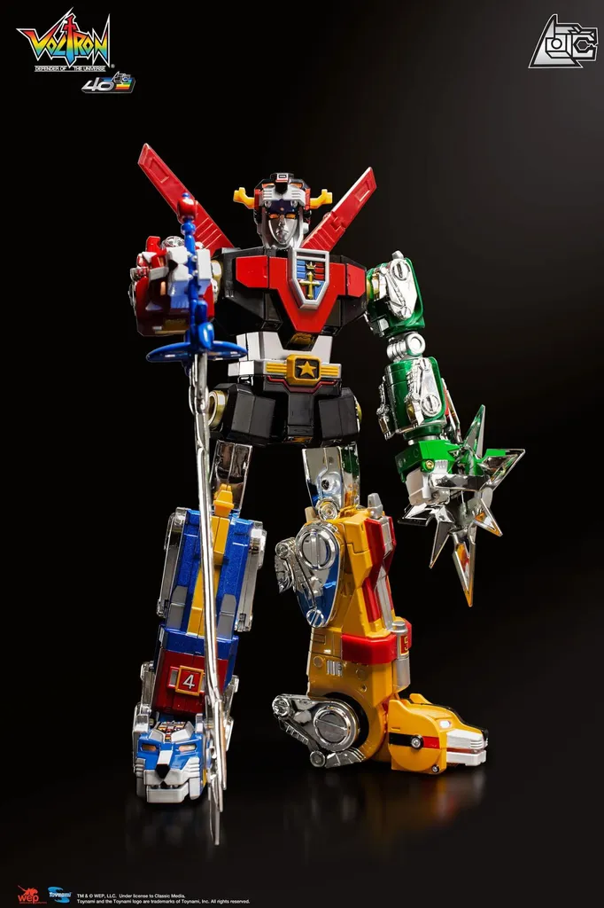 Figurine Voltron 40th Anniversary : Qualité Collector sans Compromis