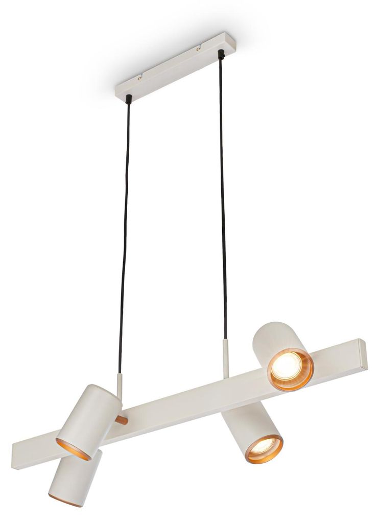 BRILONER - Hanglamp met verstelbare spots, 4x GU10 fitting, Productafbeelding 