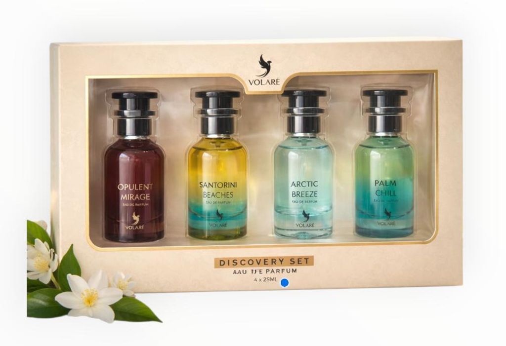 Volare Discovery Set 4×25 ml Eau de Parfum Unisex – Arctic Produktbild 