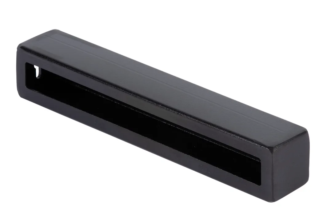 Équerre d'étagère Jona noire Alberts 805975, support mural fixe 220 mm