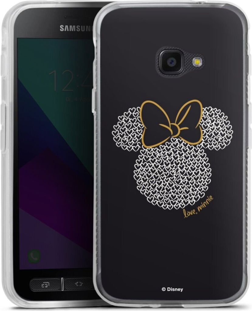 DeinDesign Handyhülle für Samsung Galaxy Xcover 4s Silikon Hülle Case Smartphone Schutzhülle Disney Minnie Mouse Muster