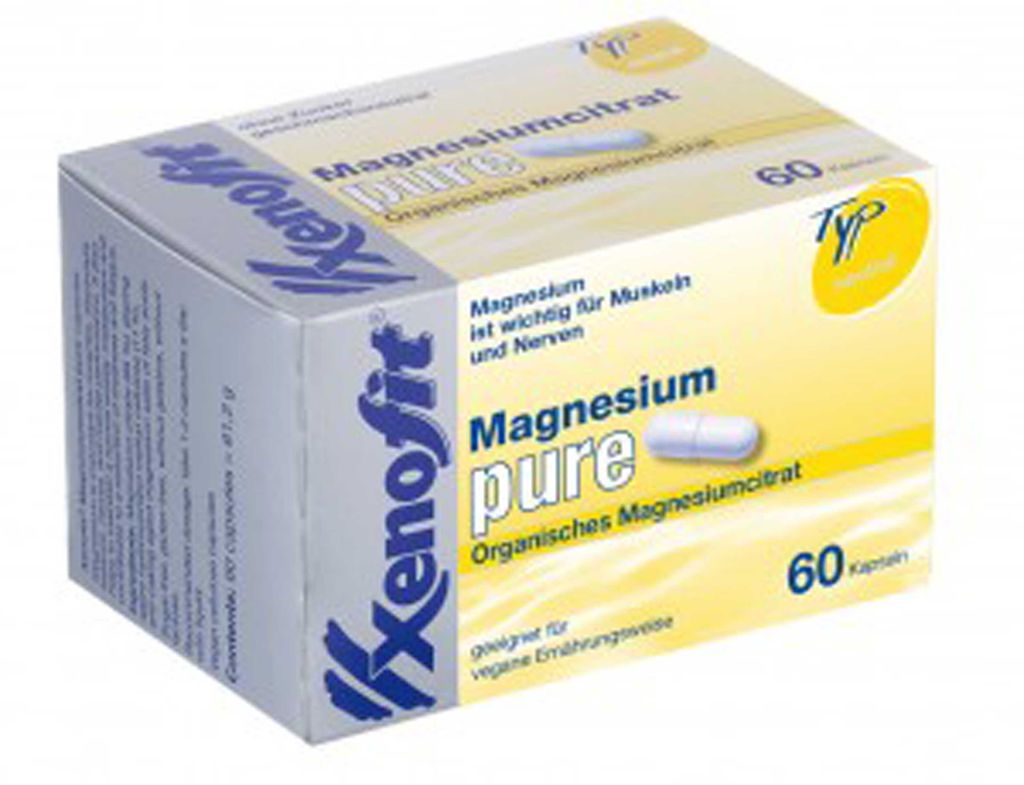 Xenofit Magnesium pure Kapseln 60 St